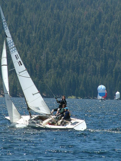 Girly action, Huntington Lake, Jun 09